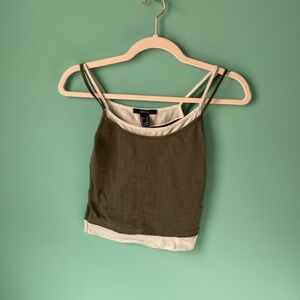 Forever 21 layered cami top
